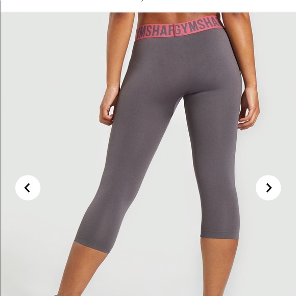 Gymshark crop fit leggings - Picture 2 of 4